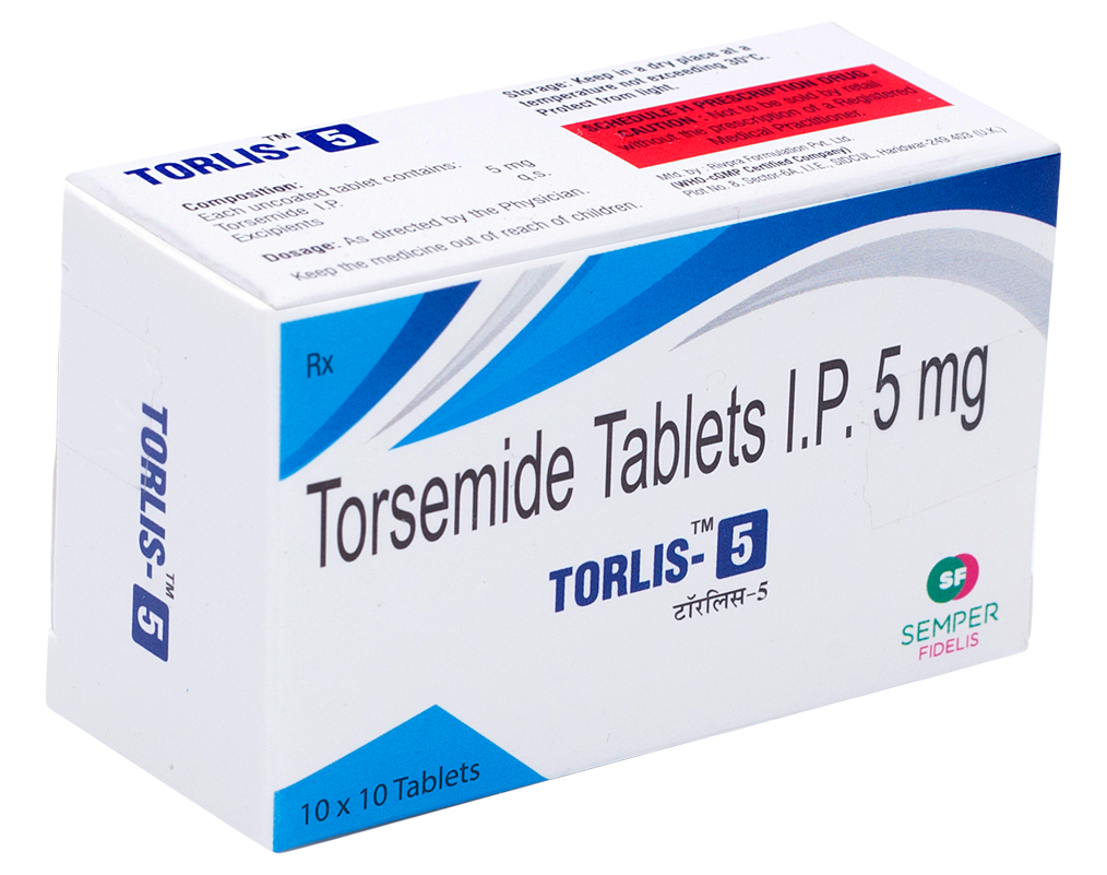 Torsemide Tablets I.P. 5 mg