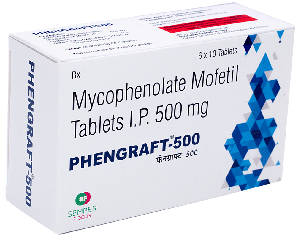 Mycophenolate Mofetil Tablets I.P. 500 mg